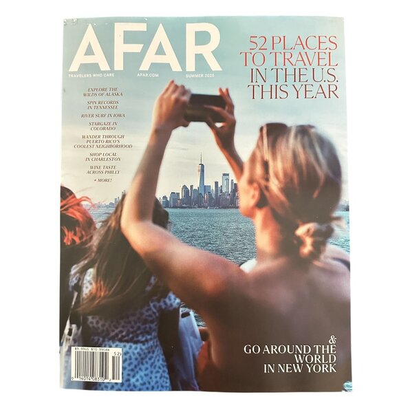 AFAR Magazine Summer 2025 52 Places to Travel in the US Around the World in NYC - Picture 1 of 1